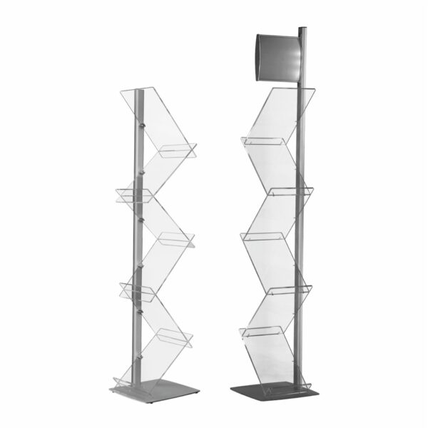 Zigzag Broşür Standı "Tek Ayaklı"