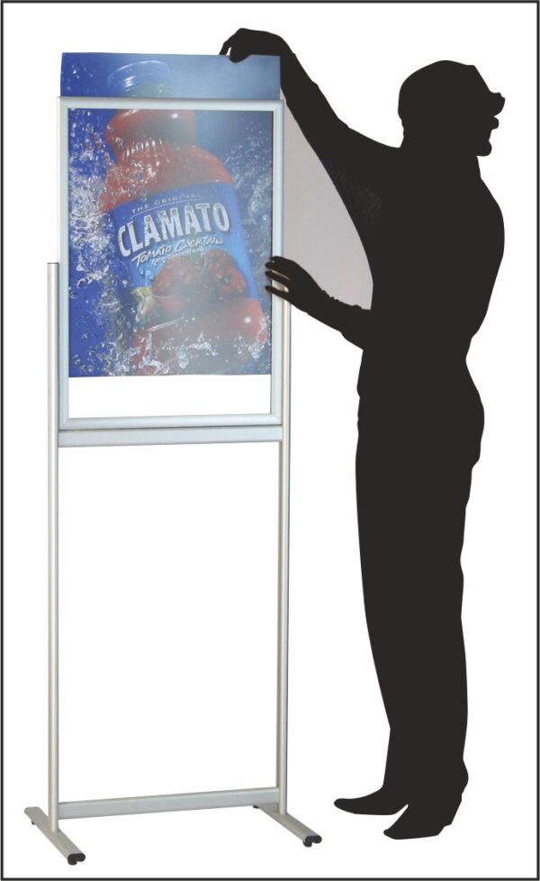 Sürgülü Poster Stand - Görsel 2