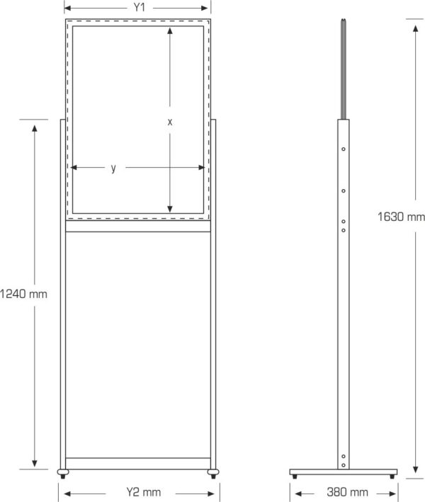 Sürgülü Poster Stand - Görsel 7